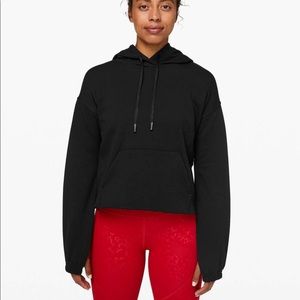 Lulu lemon stronger as one black hoodie